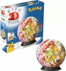 3D Kamuolys Dėlionė „Pokemon“