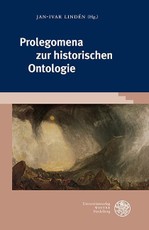 Prolegomena zur historischen Ontologie / Prolegomena to Historical Ontology / Prolégomènes à l'ontologie historique