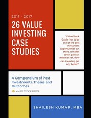 26 Value Investing Case Studies (2011-2017)