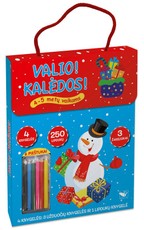 Valio Kalėdos: užduočių knygelių rinkinys 4-5 metų vaikams