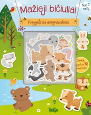 Mažieji bičiuliai. Smagi knygelė su magnetukais