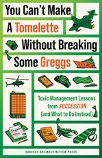 You Can't Make a Tomelette Without Breaking Some Greggs