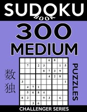Sudoku Book 300 Medium Puzzles