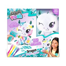 AIRBRUSH PLUSH Rinkinys su aerografu "Drakonas", 25 cm