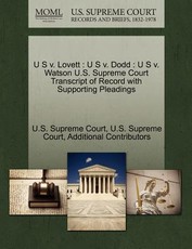 U S v. Lovett