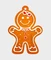 ACappella automobilinis kvapusis pakabukas „Gingerbread girl“