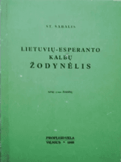 Lietuvių–esperanto kalbų žodynėlis