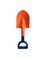 Smėlio kastuvėlis, oranžinis, 33 cm WOOPIE