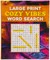 Large Print Cozy Vibes Word Search