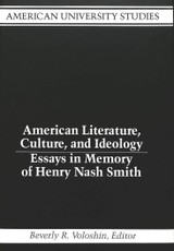 American Literature, Culture, and Ideology