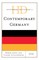 Historical Dictionary of Contemporary Germany