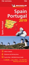 Spain & Portugal 2019. Sulankstomas žemėlapis 1:1 000 000