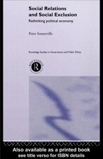 Social Relations and Social Exclusion