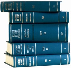 Recueil Des Cours, Collected Courses, Tome 428