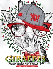 Giraffe Coloring Books for Adults