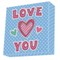 Deimantinė mozaika LOVE YOU 15X15