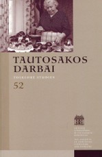 Tautosakos darbai T. 52