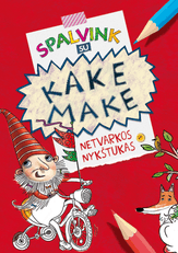 Spalvink su Kake Make. Netvarkos nykštukas