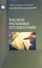 Kalbos patarimai studentams