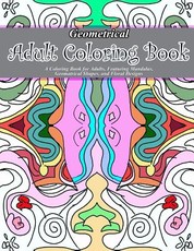 Geometrical Adult Coloring Book