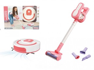 Vertikalus dulkių siurblys ir valymo robotas