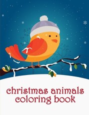 Christmas Animals Coloring Book