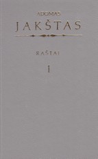 Raštai I. Adomas Jakštas