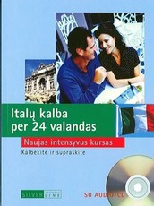 Italų kalba per 24 valandas + CD