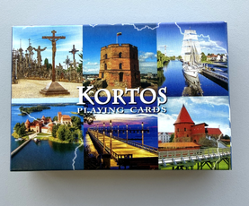 Kortos su Lietuvos vaizdais