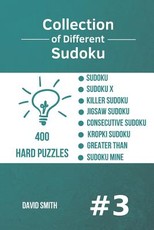 Collection of Different Sudoku - 400 Hard Puzzles