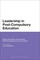 Leadership in Post-Compulsory Education