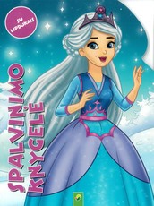 Spalvinimo knygelė „Sniego karalienė“