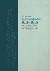 Vilniaus Šv. Jono bažnyčios 1611–1616 metų krikšto metrikų knyga