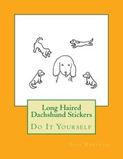 Long Haired Dachshund Stickers