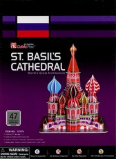 3D dėlionė: St. Basil's Cathedral