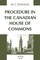 Procedure in the Canadian House of Commons