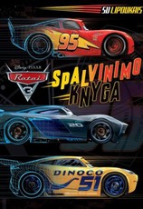 Ratai 3. Spalvinimo knyga su lipdukais