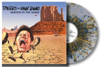 Vinilinė plokštelė LP TYGERS OF PAN TANG „Burning in the Shade“ (Indie Crystal Exclusive Splatter Vinyl) (LP)