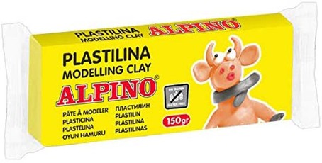 Plastilinas ALPINO 150g light yellow
