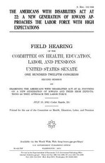 The Americans with Disabilities Act at 22