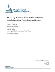 The Help America Vote Act and Election Administration