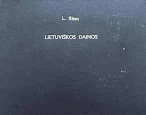 Lietuviškos dainos, 1–2 dalys
