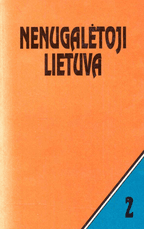 Nenugalėtoji Lietuva. II tomas