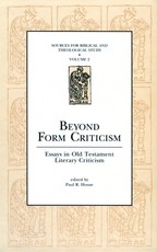 Beyond Form Criticism