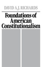 Foundations of American Constitutionalism