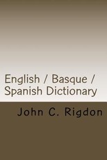 English / Basque / Spanish Dictionary