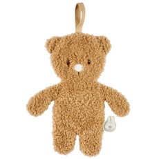 NATTOU TEDDY Meškutis su čiulptuko laikikliu, rudas