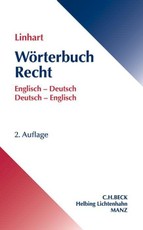 Wörterbuch Recht. Englisch-Deutsch / Deutsch-Englisch