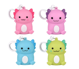 Šviečiantis pakabukas „Aksolotlis“, 6 cm