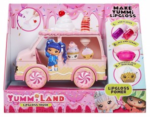 Lūpų blizgis „Yummiland“ su sunkvežimėliu